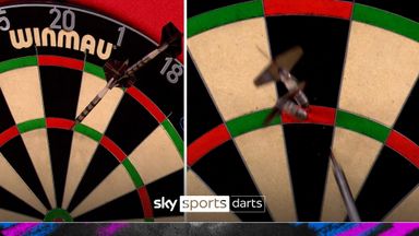 A Robin Hood and a 180 bounce out... Wade out of luck at Grand Slam!