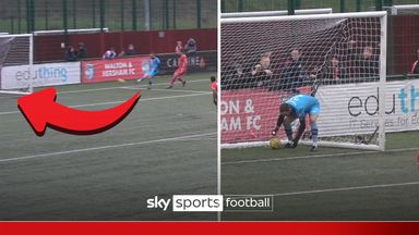 The most BIZZARE own goal you've ever seen? | Storm leaves keeper in disbelief!