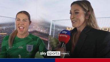 Mary Earps becomes the first female footballer in Madame Tussauds!