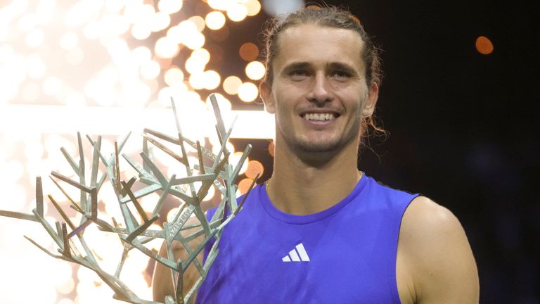 Alexander Zverev wins 2024 Paris Masters