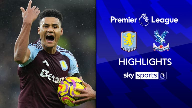 Aston Villa vs Crystal Palace highlights