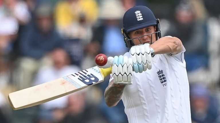 England's Brendan Carrs vs New Zealand in Christchurch