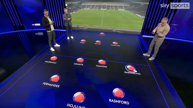 Jamie Carragher's predicted Man Utd XI under Ruben Amorim includes Alejandro Garnacho at wing-back