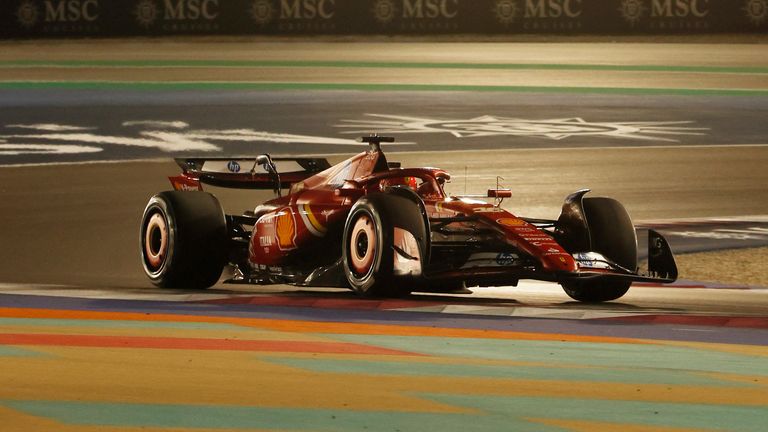 LOSAIL INTERNATIONAL CIRCUIT, QATAR - NOVEMBER 29: Charles Leclerc, Ferrari SF-24 during the Qatar GP at Losail International Circuit on Friday November 29, 2024 in Losail, Qatar. (Photo by Steven Tee / LAT Images)