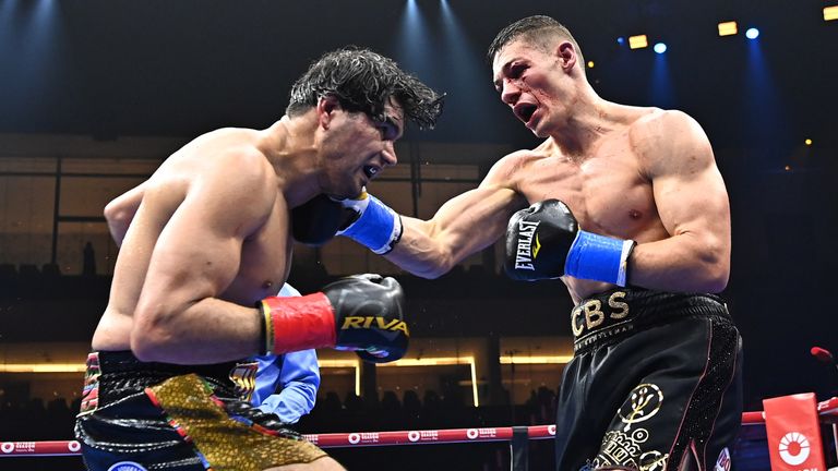 RIYADH SEASON PROMOTION.BOULEVARD CITY,.RIYADH.KINGDOM OF SAUDI ARABIA.PIC CHRIS DEAN/BOXXER.WBO & WBA WORLD CRUISERWEIGHT TITLE UNIFICATION.CHRIS BILLAM-SMITH V GILBERTO RAMIREZ