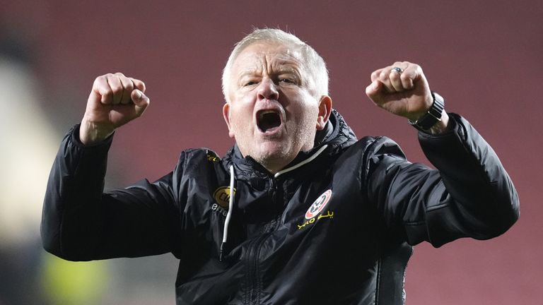 Chris Wilder is back at Sheffield United