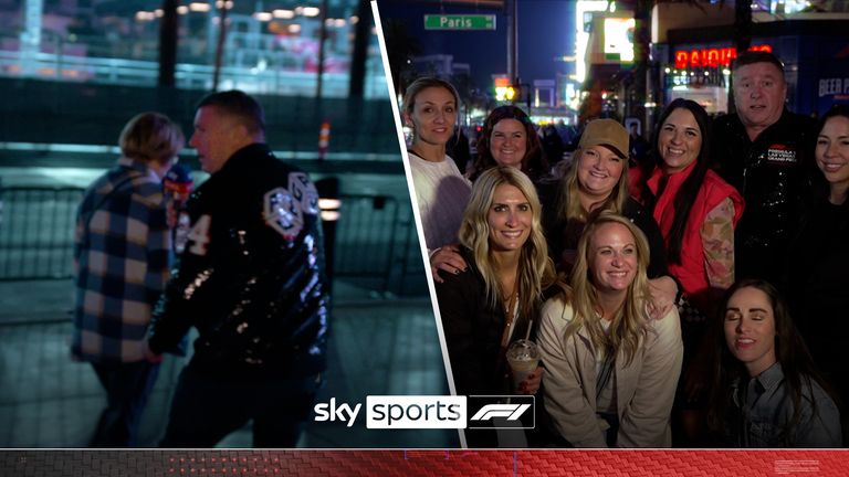 Sky Sports' David Croft puts F1 fans on the Las Vegas strip to the test. 