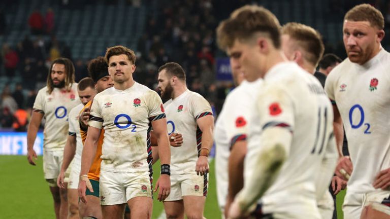 England drop to seventh in world rankings after winning five out of 12 Tests in 2024