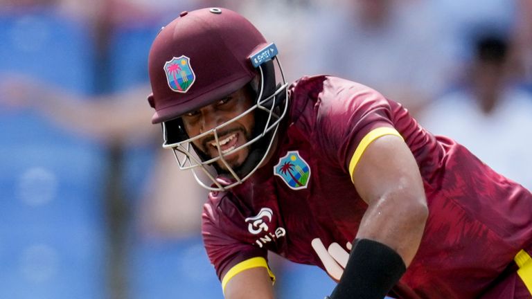 West Indies captain Shai Hope (Associated Press)