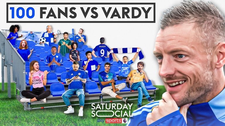 What is Jamie Vardy's secret?! 100 Leicester fans take on their captain