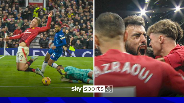 Fernandes penalty opens the scoring at Old Trafford!