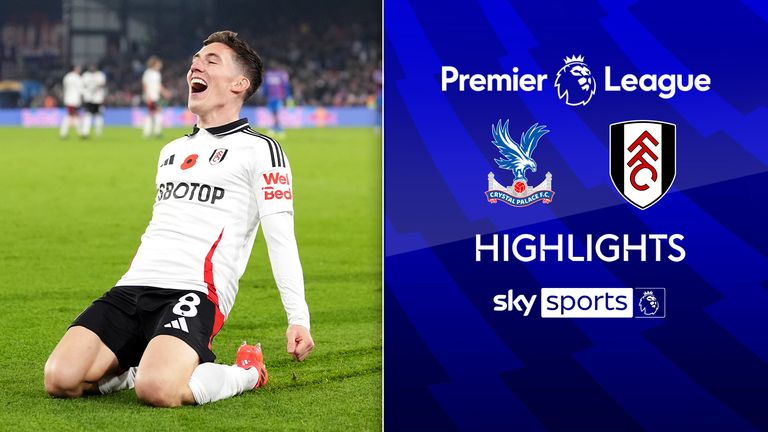 Highlights from the Premier League match between Crystal Palace and Fulham.