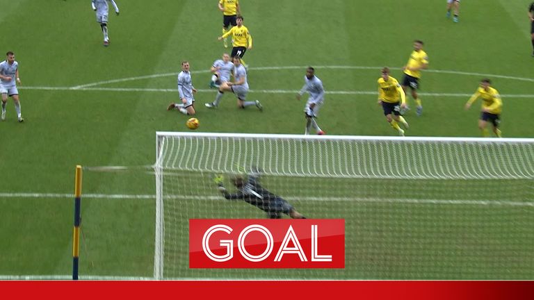 Tyler Goodrham levels for Oxford with brilliant strike! 