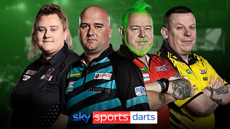 Grand Slam of Darts 2024 Day one afternoon graphic 