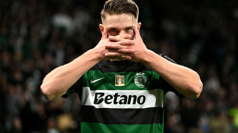 Papers: Viktor Gyokeres does not want to follow Ruben Amorim to Manchester  United | Football News | Sky Sports