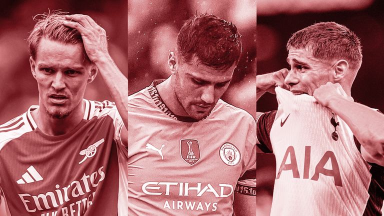 Premier League injuries: Which sides have been most affected? Man City ...