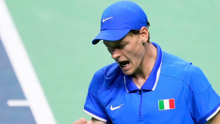 Jannik Sinner, Davis Cup tennis (Getty Images)