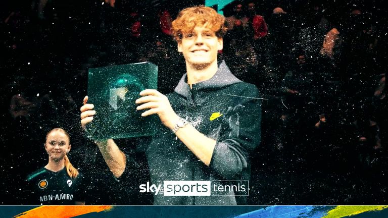 Sky Sports Tennis reflects on Jannik Sinner's stunning 2024.