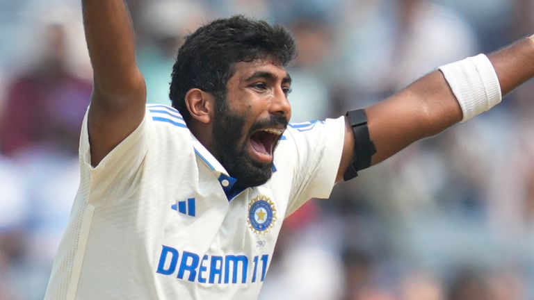 India's Jasprit Bumrah, Test cricket (Associated Press)