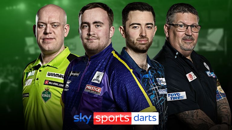 Grand Slam of Darts 2024 day one evening graphic 