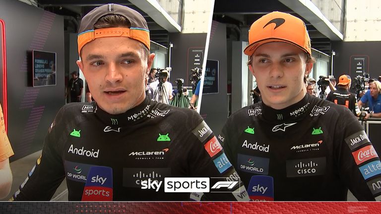 Lando Norris said he wasn't proud of his Sprint win, which saw him and his McLaren teammate switch, while Oscar Piastri admitted it was always in the plan.