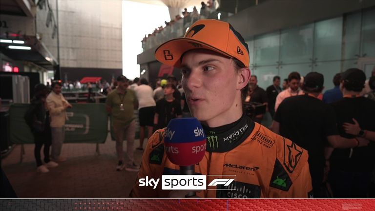 After qualifying for the Sprint on pole, Oscar Piastri says he&#39;s unsure as to whether team orders will be applied by McLaren as Lando Norris looks to overhaul Max Verstappen in the title race.