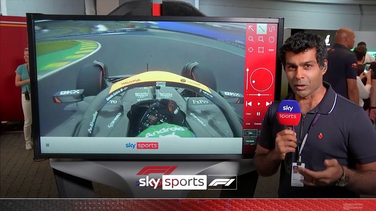 Karun Chandhok was at the SkyPad to look back on how Oscar Piastri secured the Sprint pole in his McLaren around Interlagos.