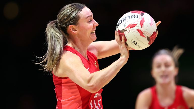 Natalie Metcalf, England netball, Vitality Roses (PA Images)