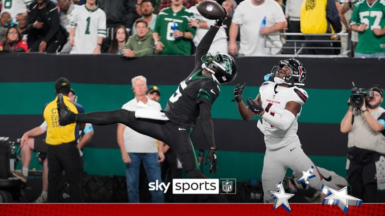 New York Jets' Malachi Corley Celebrates Too Early And Drops Ball ...