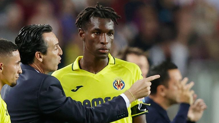 Unai Emery coached Nicolas Jackson at Villarreal