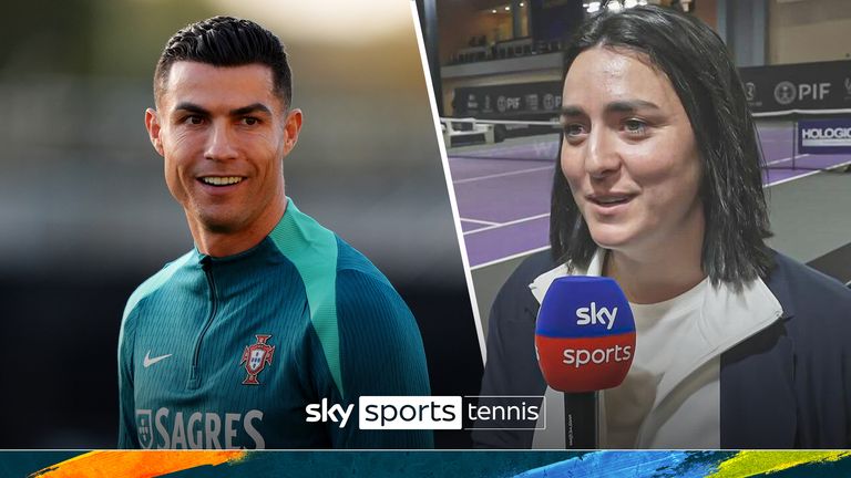 Ons Jabeur discusses her meeting with Cristiano Ronaldo