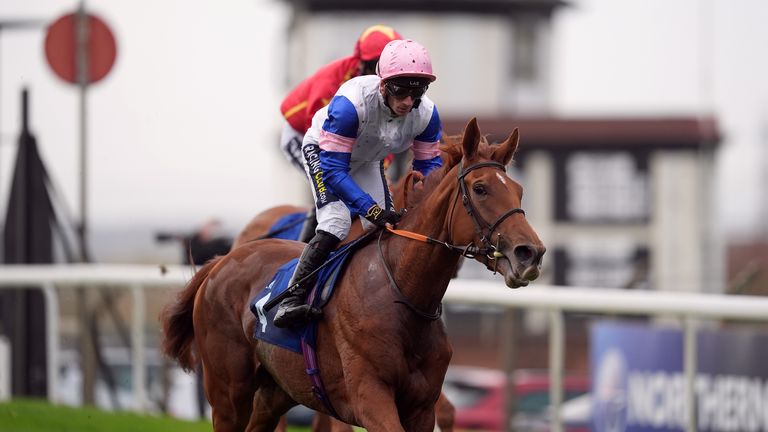 Oxford Comma in winning action at Pontefract