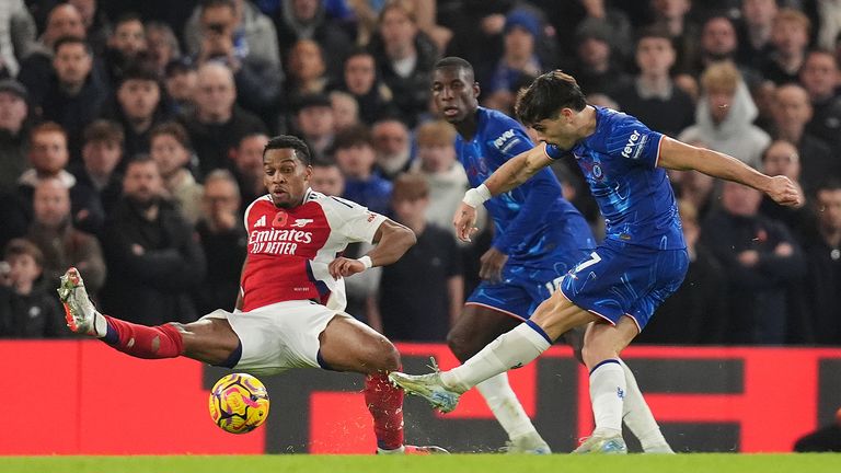 Pedro Neto scores Chelsea's equaliser