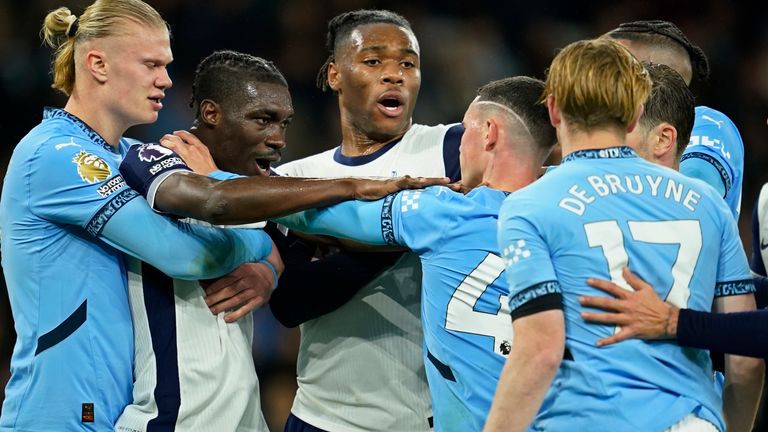 Phil Foden cut a frustrated figure at the Etihad Stadium