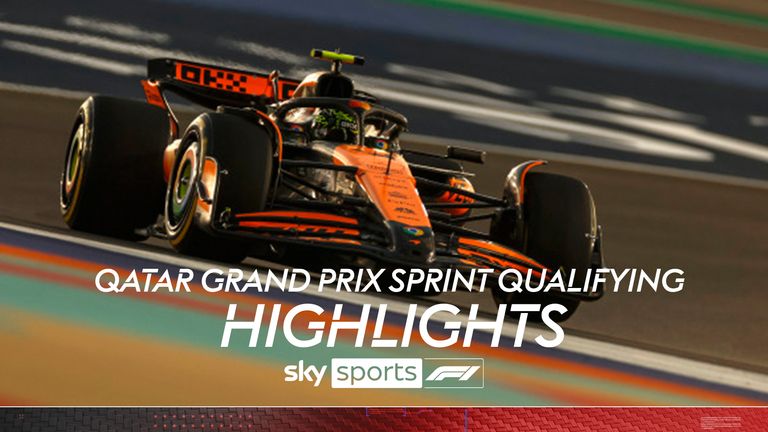 Sorotan kualifikasi sprint dari Qatar Grand Prix.