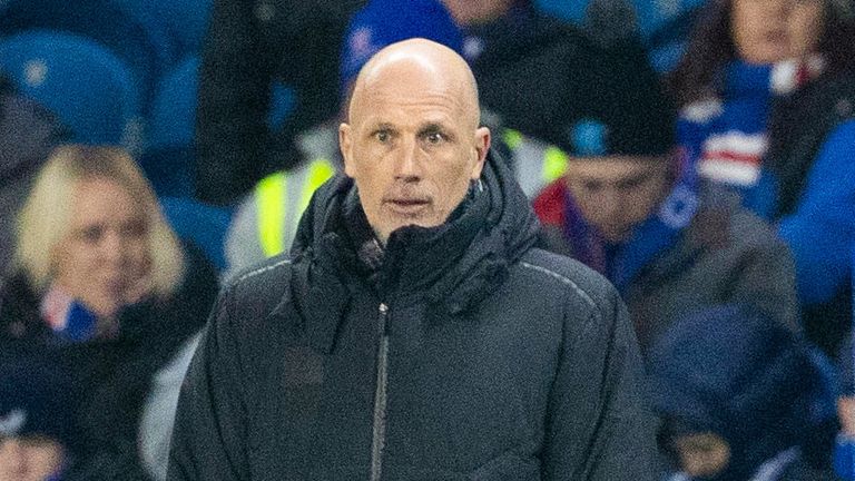 GLASGOW, SCOTLAND - NOVEMBER 23: Rangers Manager Philippe Clement during a William Hill Premiership match between Rangers and Dundee United at Ibrox Stadium on November 23, 2024, in Glasgow, Scotland. (Photo by Alan Harvey / SNS Group)