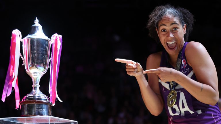 Rhea Dixon, Loughborough Lightning, Netball Super League (Getty Images)