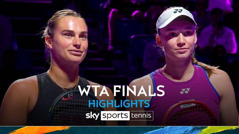 Sabalenka vs Rybakina WTA finals