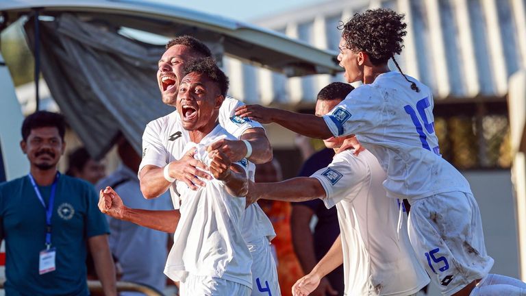 Samoa are into the next round of World Cup qualifying under head coach Jess Ibrom [Credit: Oceania Football]