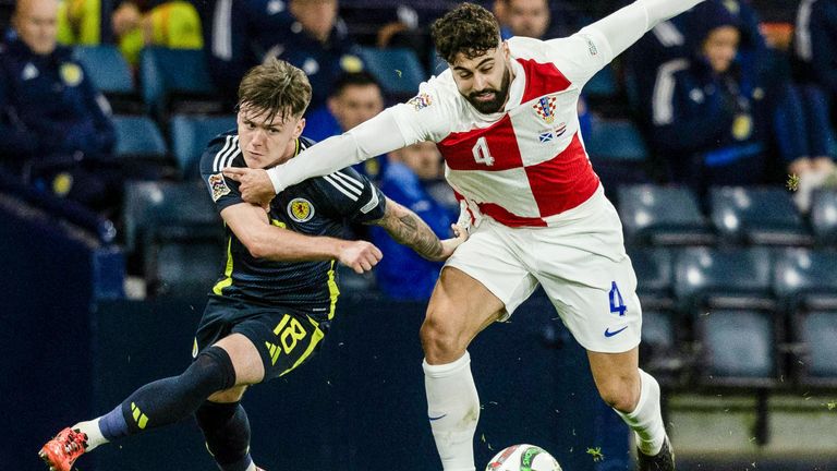 Ben Doak impressed for Scotland against Croatia