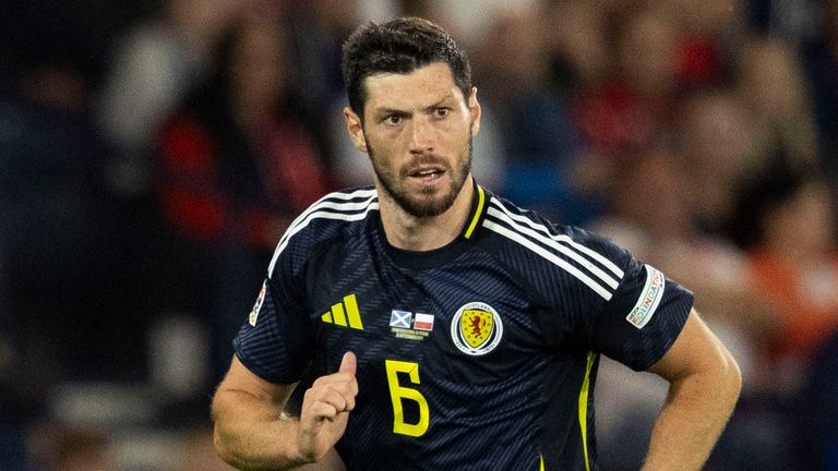 Scott McKenna missed the last Nations League matches against Croatia and Portugal due to injury