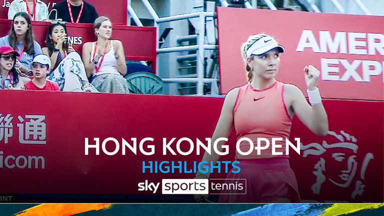 Katie Boulter vs Anastasia Zakharova | Hong Kong Open highlights