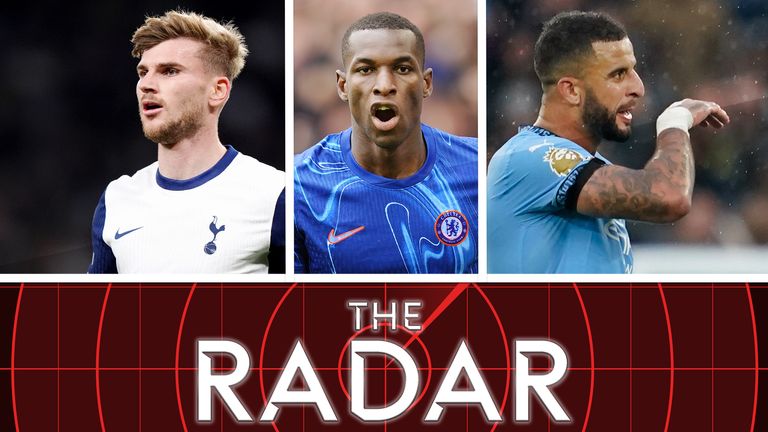 Timo Werner, Nicolas Jackson and Kyle Walker feature in The Radar this week