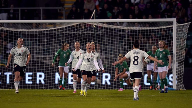 Wales star Jess Fishlock scored against the Republic of Ireland earlier in 2024