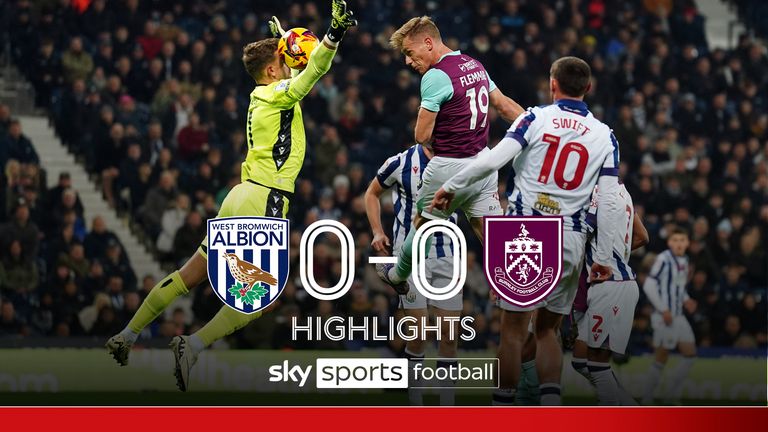 West Brom 0-0 Burnley