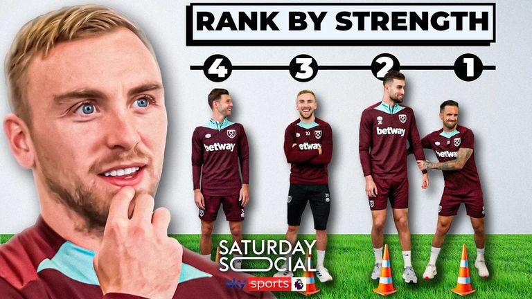 Premier League Footballers rank themselves | West Ham: Team Rates