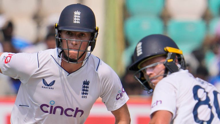 England's Zak Crawley and Ollie Pope struggled during the 2-1 Test defeat to Pakistan last month