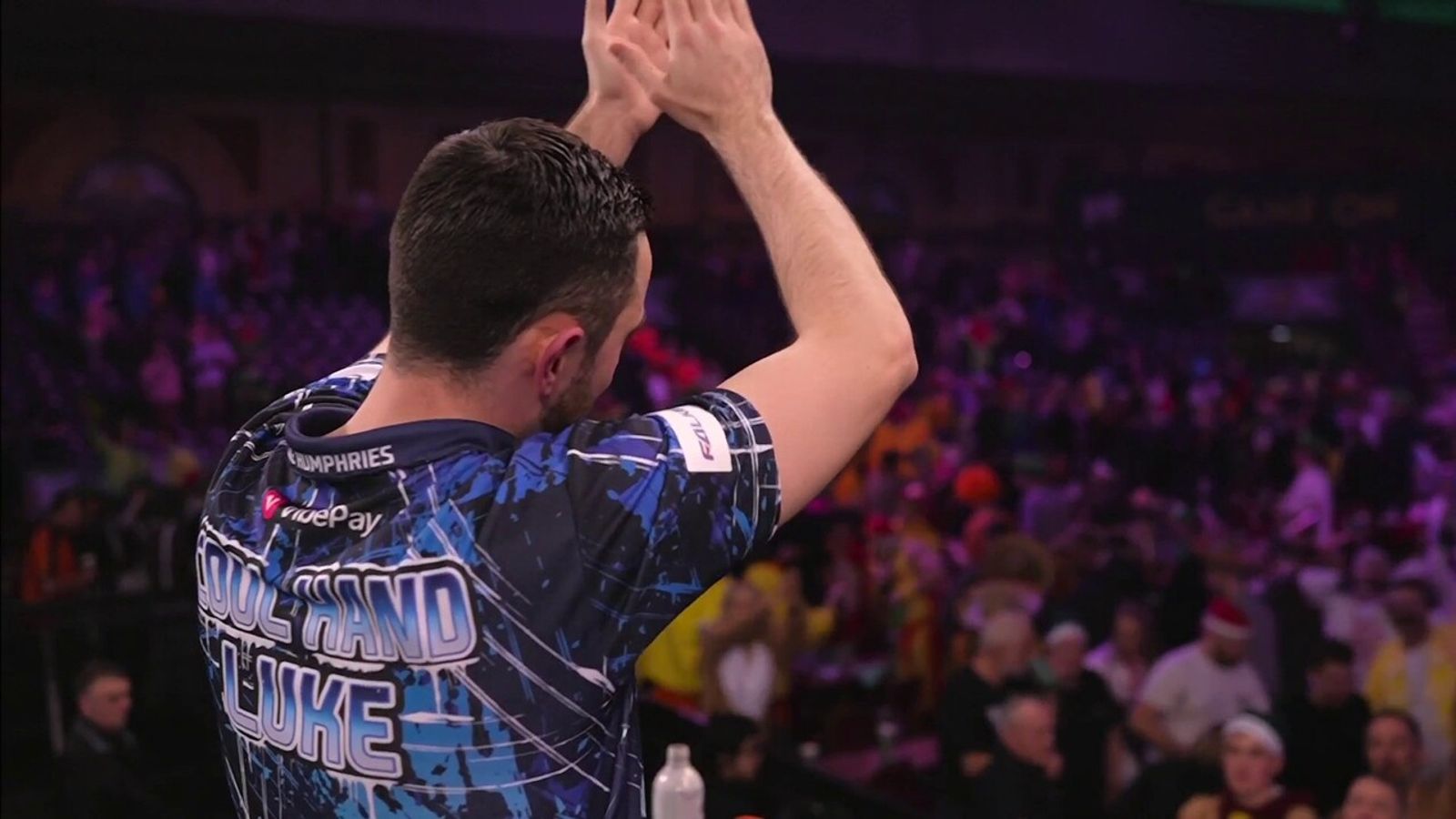 World Darts Championship: Luke Humphries sets up Peter Wright last-16 ...