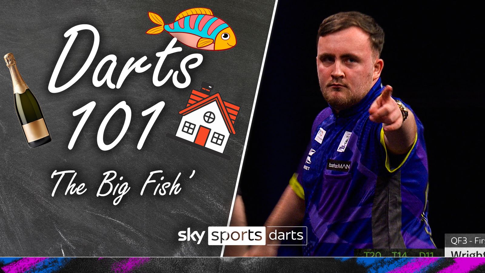 Explained: What is 'The Big Fish' in darts? | Luke Littler hits