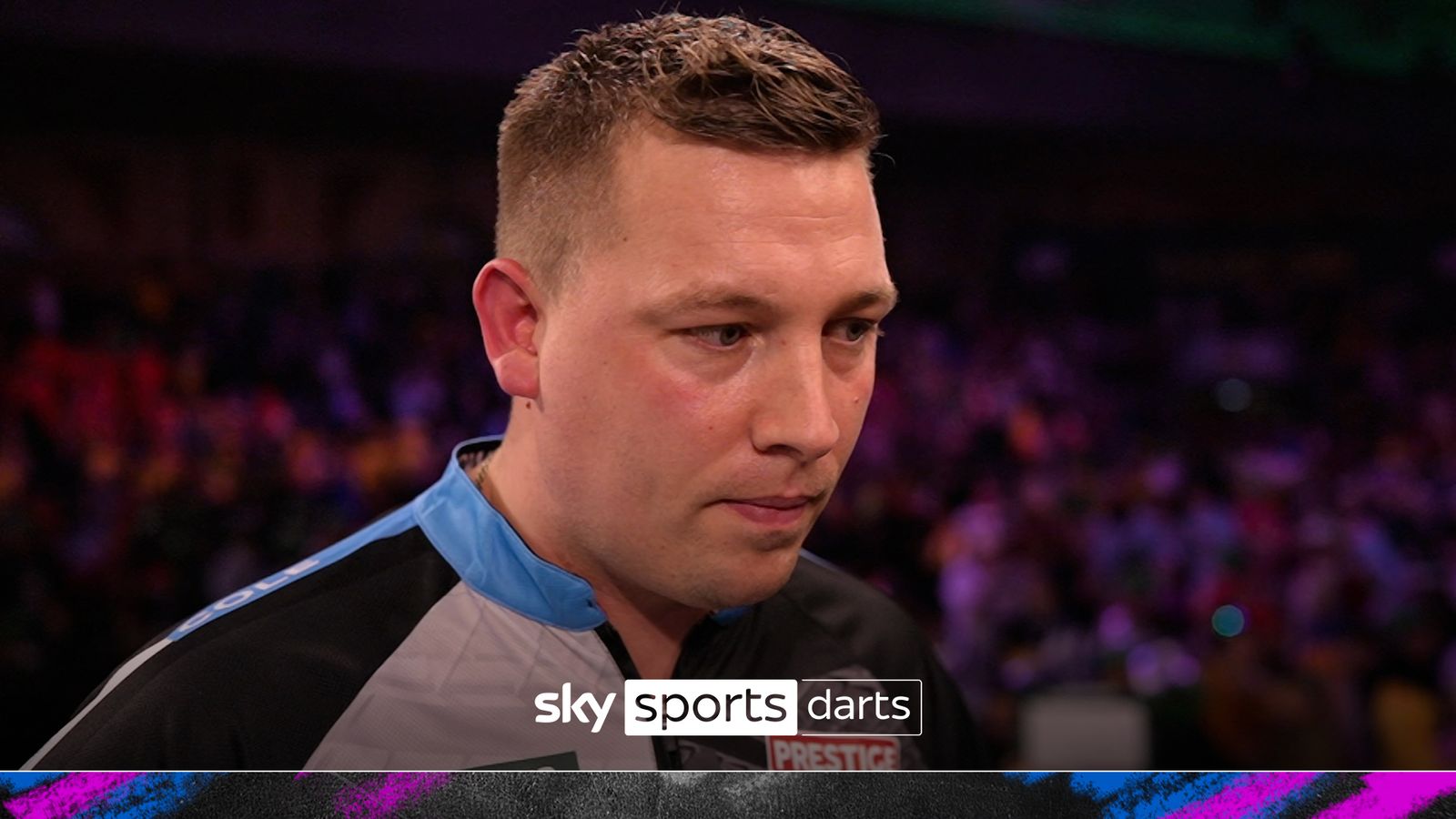 World Darts Championship Chris Dobey reaction after Alexander Merkx win Darts News Sky Sports